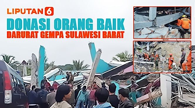 Donasi OrangBaik Darurat Gempa Sulawesi Barat