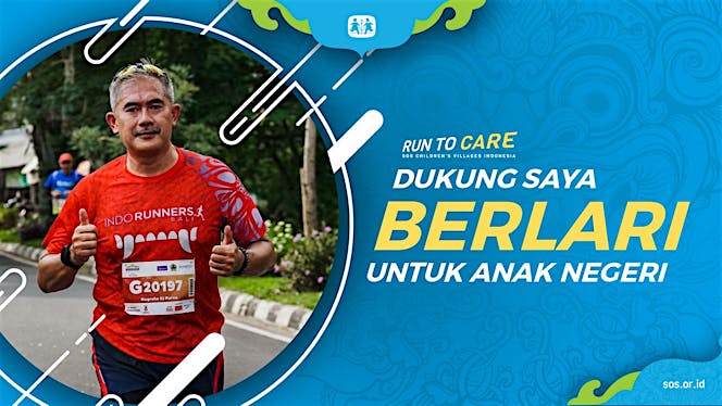 Purnomo berlari 150KM untuk Mimpi Anak Indonesia