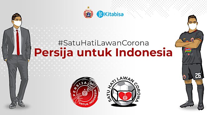 Persija Untuk Indonesia, Satu Hati Lawan Corona