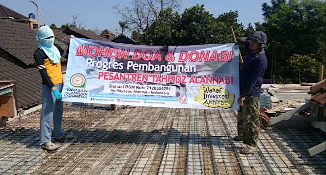 Donasi Wakaf Bangun Pesantren Tahfidz Al-Quran