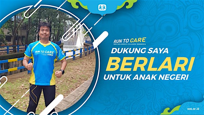 Beny berlari 150KM untuk Mimpi Anak Indonesia