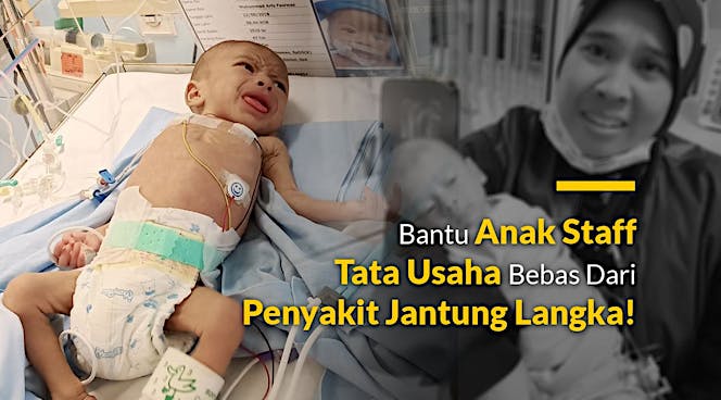 Bantu Bayi Fawwaz Melawan Penyakit Jantung Langka