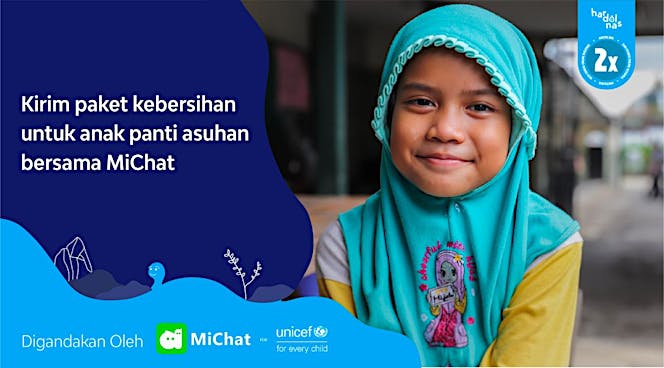MiChat Dukung UNICEF Lindungi Anak Dari COVID-19