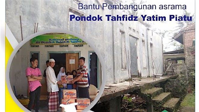 Bantu Pondok Tahfidz Yatim Piatu