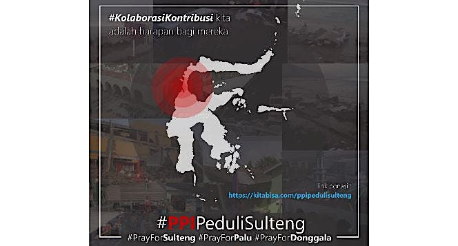 PPI Peduli Sulawesi Tengah