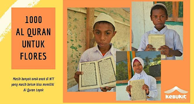 Bantu Masyarakat FLORES Mempunyai QUR'AN Terjemah