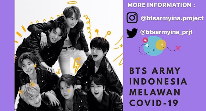 BTS Army Indonesia Lawan Corona