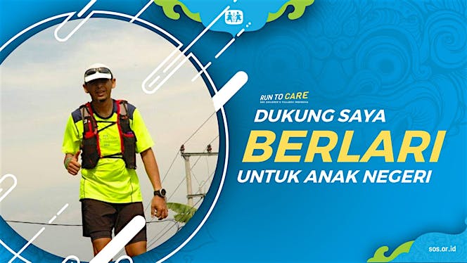 Eka berlari 150KM untuk Mimpi Anak