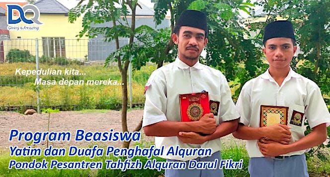 Beasiswa Pendidikan Santri Yatim Duafa Anak Dai