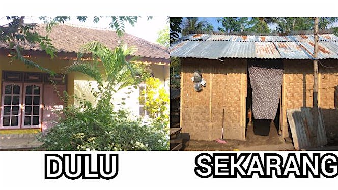 Bantu Keluarga Santi Merenovasi Rumah