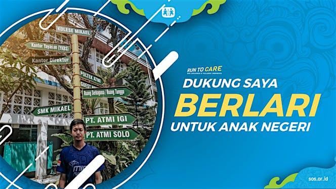 Iman Berlari 150KM untuk Mimpi Anak Indonesia