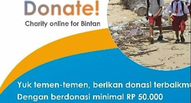 Bantu daerah 3T di Bintan bersama Mbangun Desi