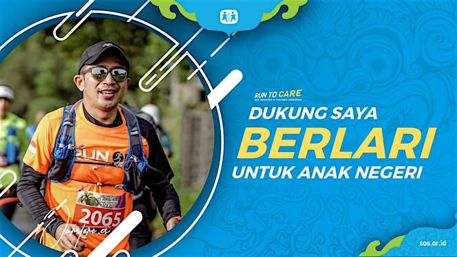 Aldi berlari 150KM untuk Mimpi Anak Indonesia