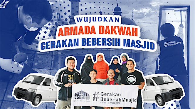 WUJUDKAN ARMADA DAKWAH GERAKAN BEBERSIH MASJID