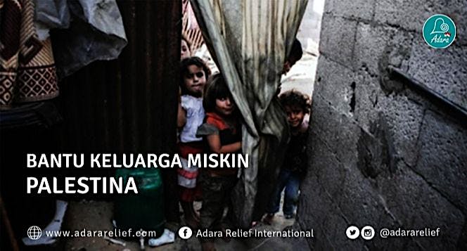 Ringankan Beban Keluraga Miskin Palestina