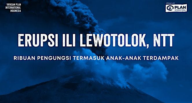 Bantuan Pengungsi Erupsi Gunung Ili Lewotolok
