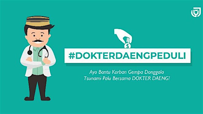 Gerakan Peduli Donggala - Palu #DOKTERDAENGPEDULI