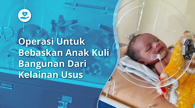 Bantu Baby Atari Melawan Penyumbatan Usus Besar