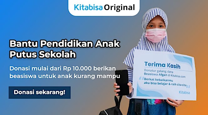 Beasiswa Afgan Untuk Anak-Anak Kurang Mampu