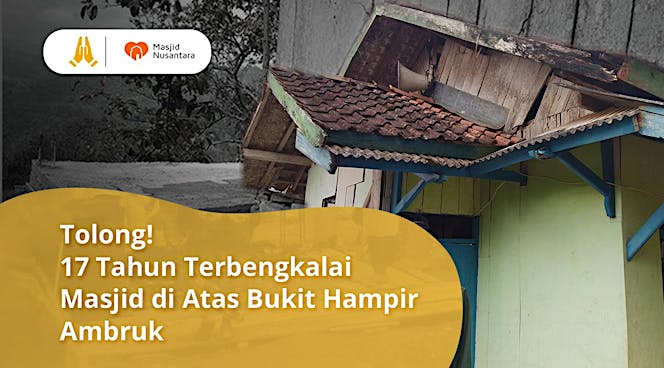 Patungan Semen untuk Dirikan Masjid Pelosok Garut