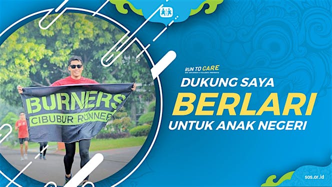 M Abdul Berlari 150KM untuk Mimpi Anak Indonesia