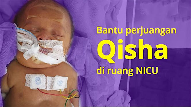 Bantu Qisha Kepelukan Ibu dan Ayah