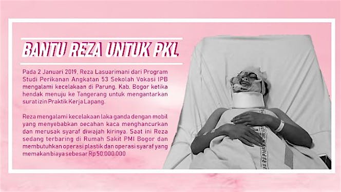 BANTU REZA UNTUK PKL