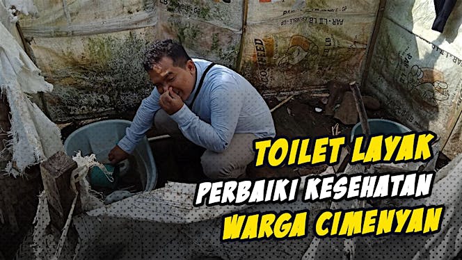 Bangun 30 Toilet Untuk Warga Pedesaan Cimenyan