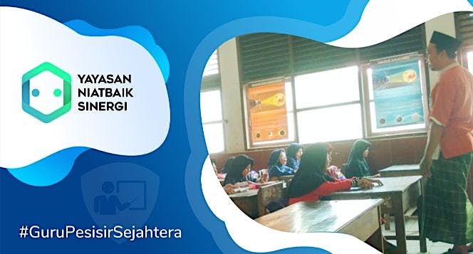 Bantu Pak Sholeh, Guru Pesisir Bergaji 5 ribu