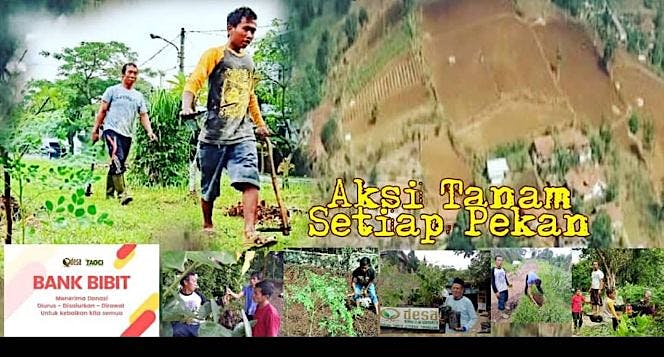 Donasi Bibit untuk Petani Cimenyan Bandung