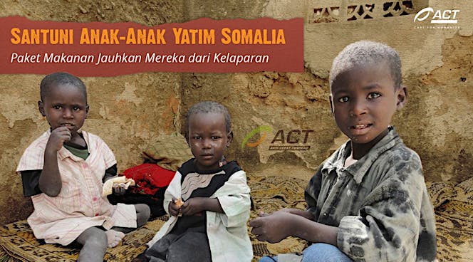 Santunan untuk Yatim Somalia agar Bisa Makan