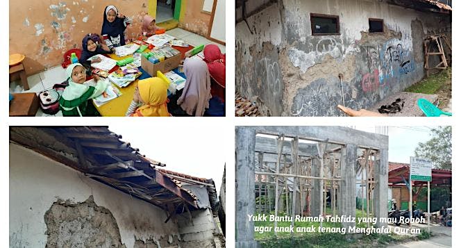 Bantu Rumah Tahfidz Quran Mau Roboh