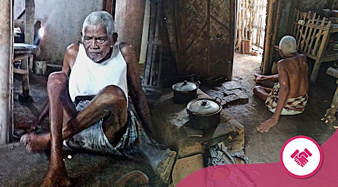 Kakek Sebatang Kara, Jalan dengan Pangkal Paha