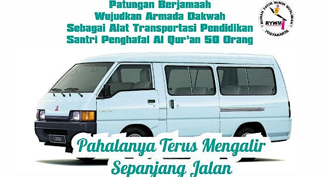 Patungan Kendaraan Santri Yatim Penghafal Al Quran