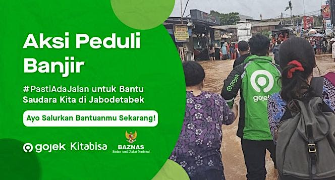 BANTU KORBAN BANJIR JABODETABEK