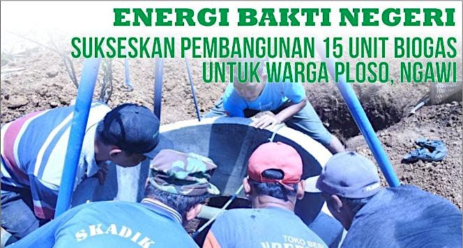 Energi Bakti Negeri - 15 Unit Biogas Unt Ds Ploso