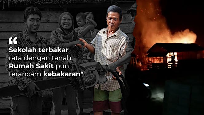 Bantu Penjaga Hutan Melawan Asap