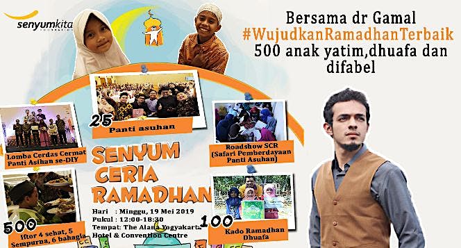 Bersama Gamal #WujudkanRamadhanTerbaik Yatim Duafa