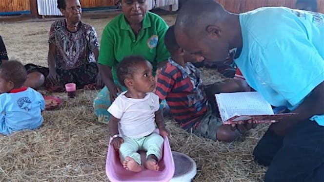 Peningkatan Gizi Anak di Pegunungan Papua