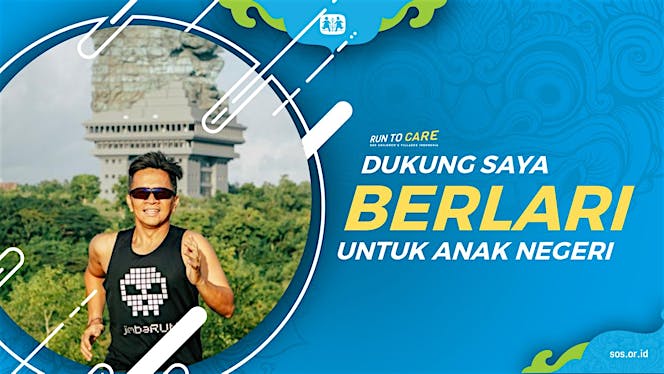 Ngurah berlari 150KM untuk Mimpi Anak Indonesia