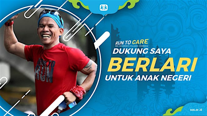 Erry berlari 150KM untuk Mimpi Anak Indonesia