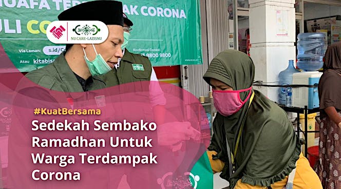 1 Juta sembako untuk Warga Terdampak Corona
