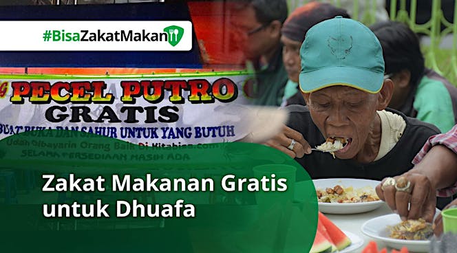 #BisaZakat Bagi Makanan untuk Korban COVID-19