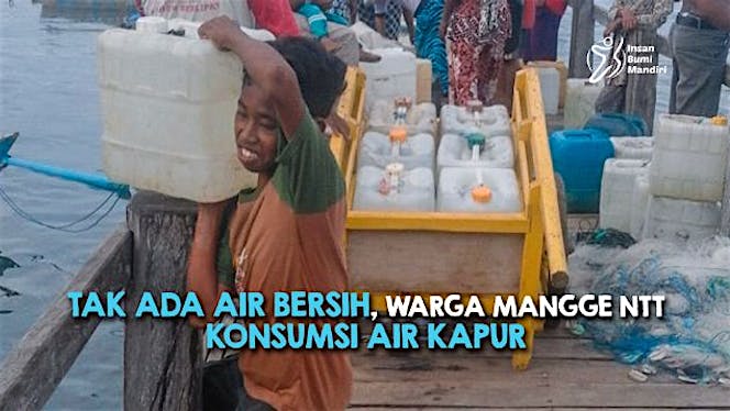 BANTU WARGA KAMPUNG MANGGE NTT AKSES AIR BERSIH