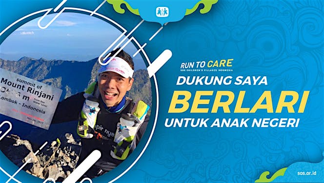 Omar berlari 150KM untuk Mimpi Anak Indonesia