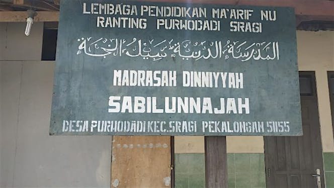 Bantu Bangun Madrasah Diniyah Sabilunajah