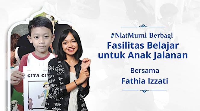 #NiatMurni Ruang Belajar untuk Anak Jalanan