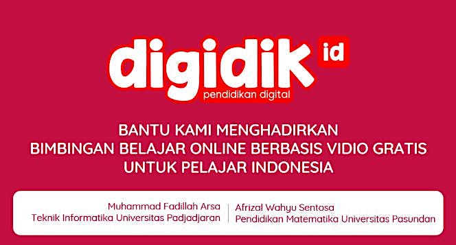 Bimbel Online Gratis untuk Pelajar Indonesia