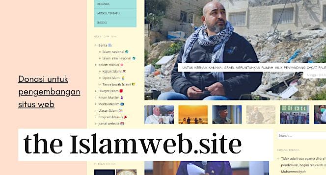 Yuk jadi supporter the Islamweb.site!
