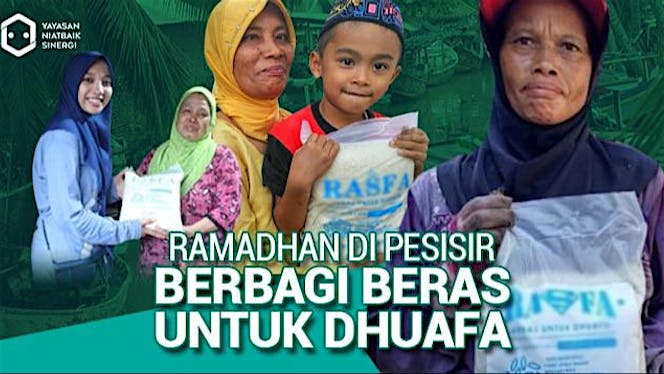 Berbagi Berkah Ramadhan bersama Rasfa di Pesisir